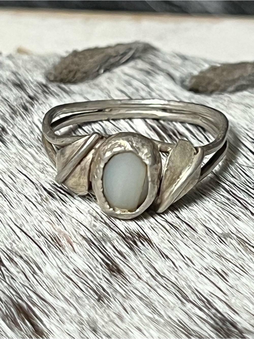 Vintage native Sterling silver ring